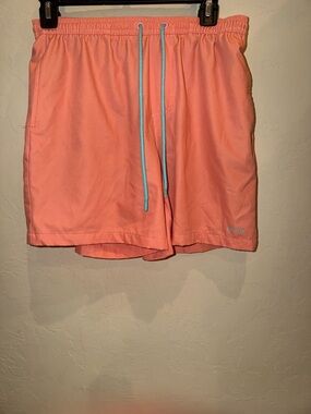 Huk Pursuit Volley men's swim trunks size small in orange